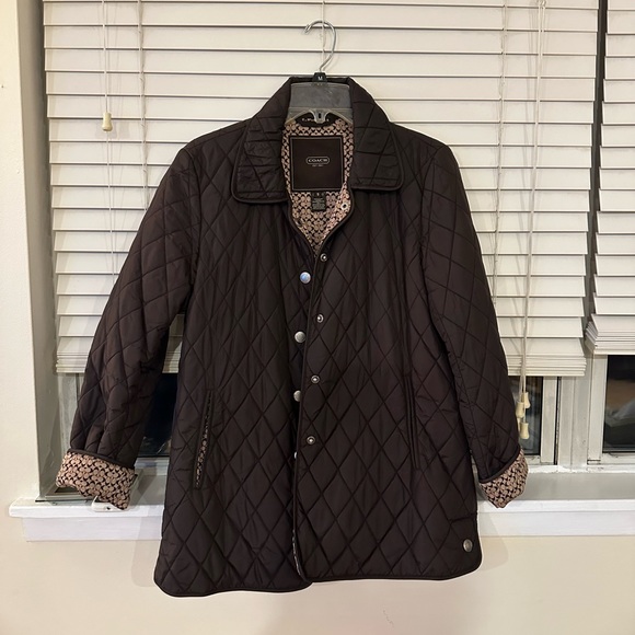 Classic Brown Coach Jacket - Picture 2 of 3